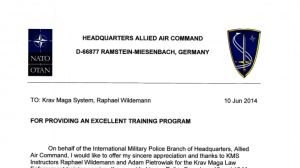 NATO Headquarters Allied Air Command Military Police in Ramstein 